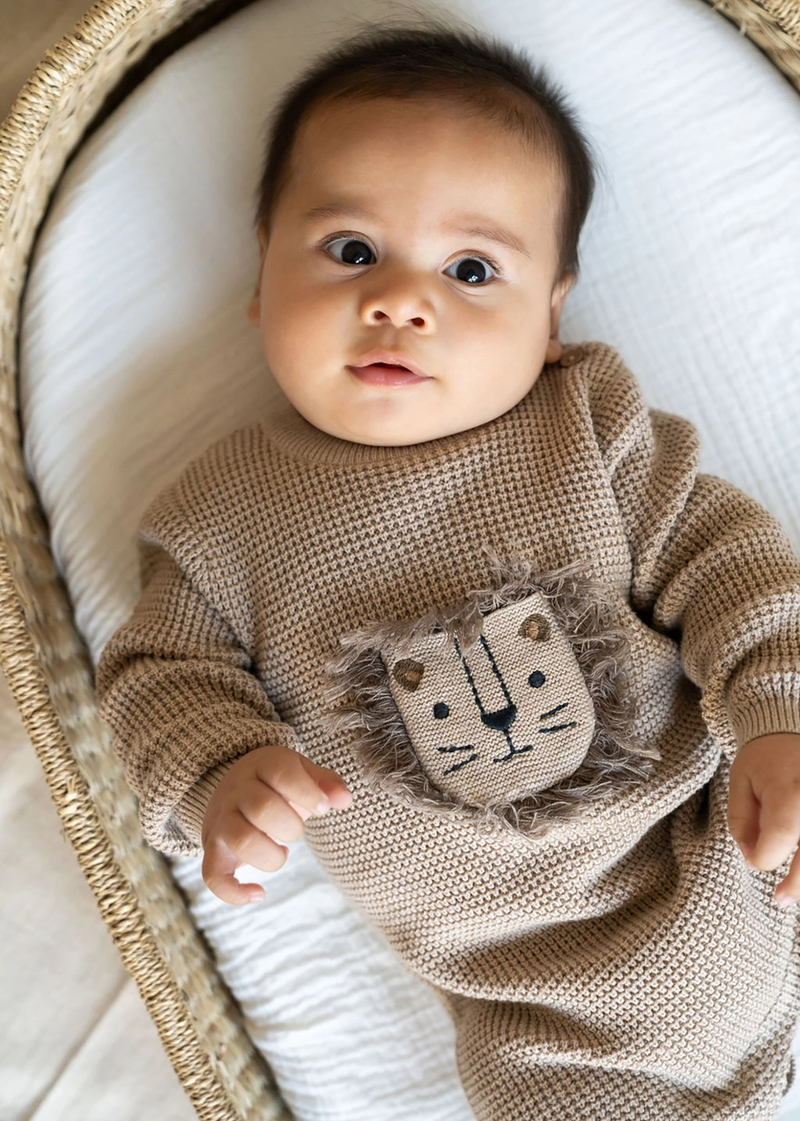 Lion Sweater Jumpsuit