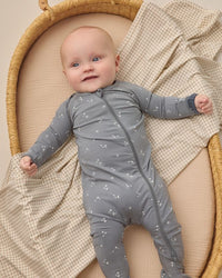 Starlight Bamboo Zip Footie