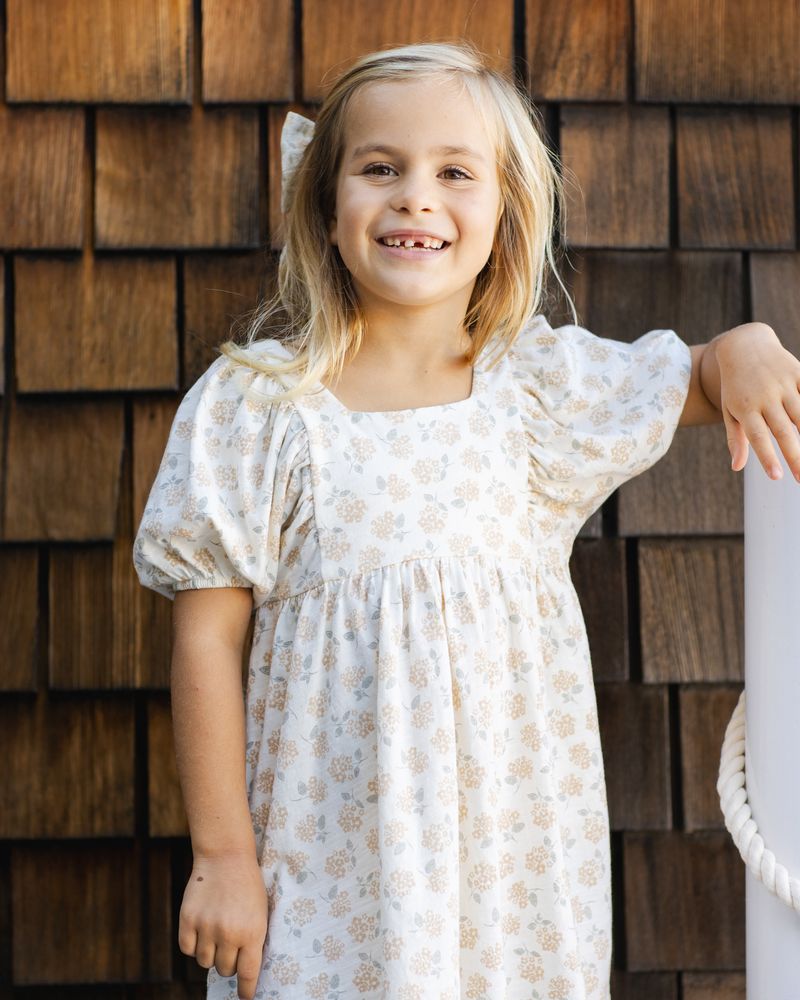 Yellow Ditsy Brea Dress