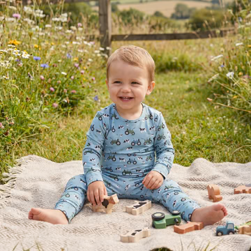 Farm Life Bamboo Pajama Set