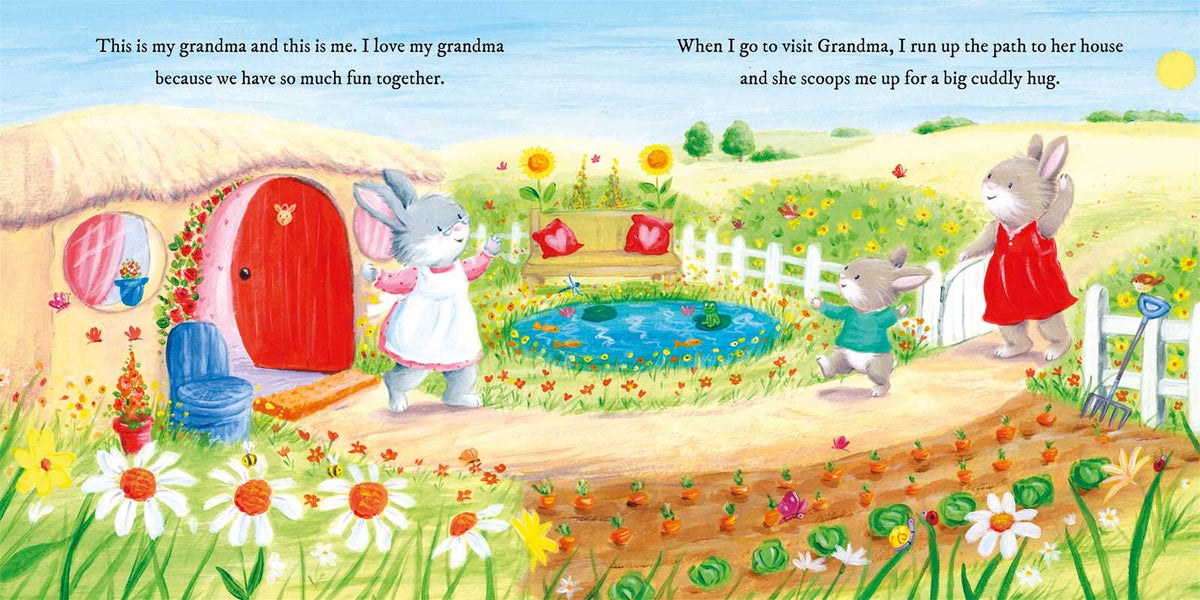 Grandma Loves Me Book
