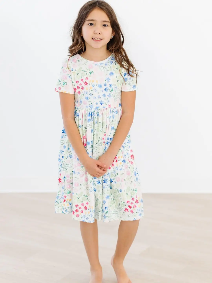 Sunshine Meadows Pocket Twirl Dress