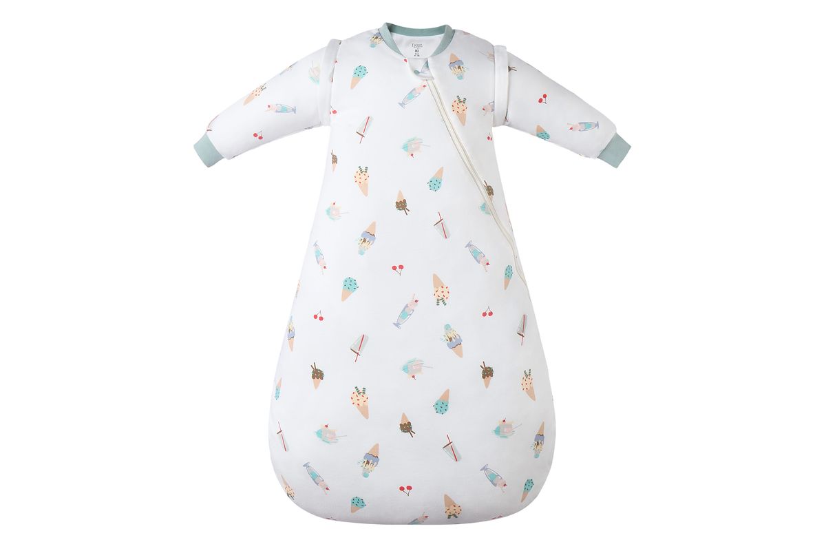 Ice Cream Summer Removable Sleeve Sleep Bag