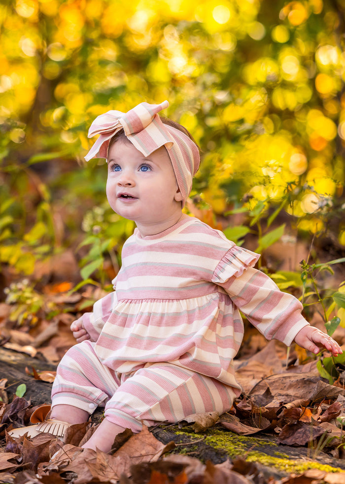 Candy Stripe Romper
