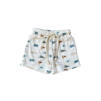 Retro Banner Bamboo Everyday Shorts