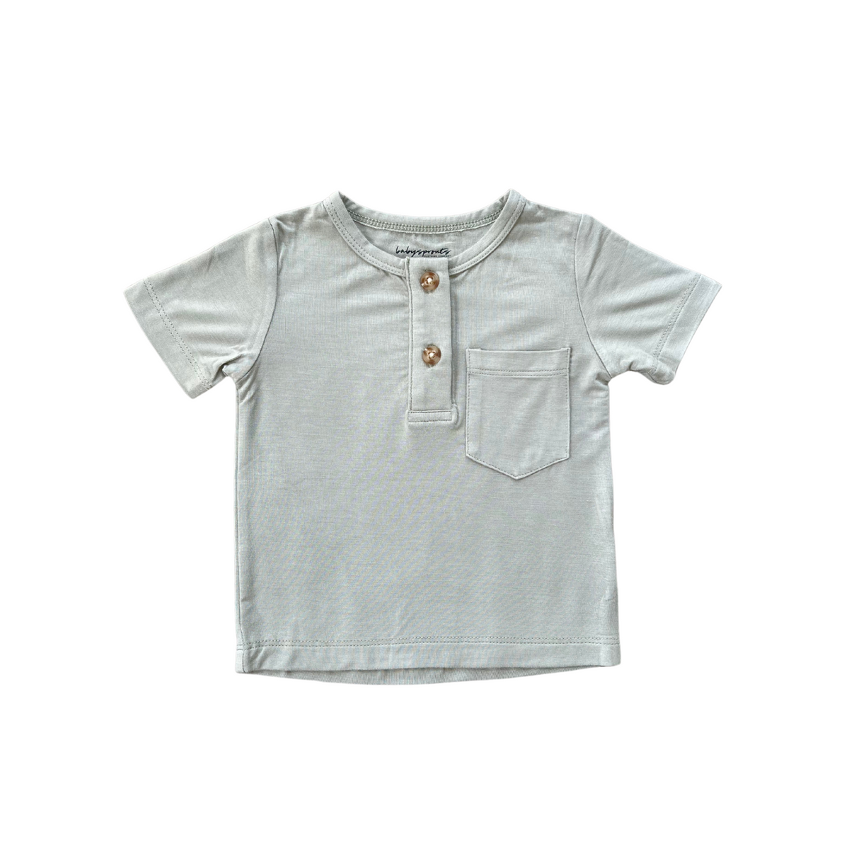 Seagrass Bamboo Henley Shirt