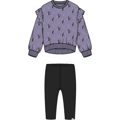 Witches Glow Sweatshirt + Legging Set