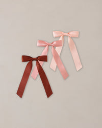 Blush + Red + Pink Satin Bows