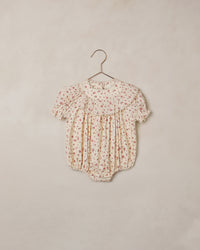 Red Floral Eva Romper