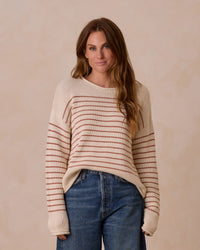 Women's Poppy Stripe Knit Sweater