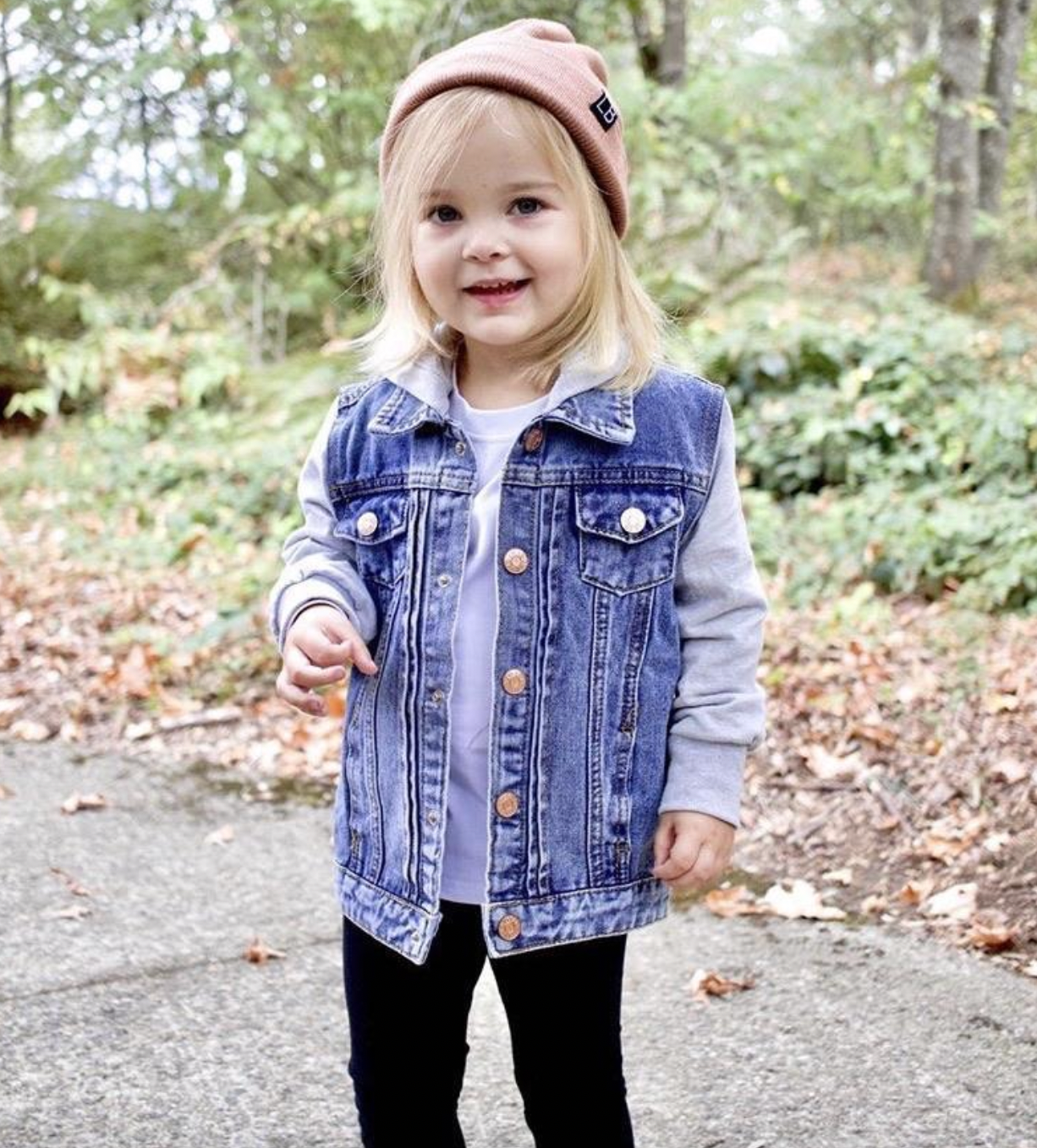 Hooded Denim Jacket