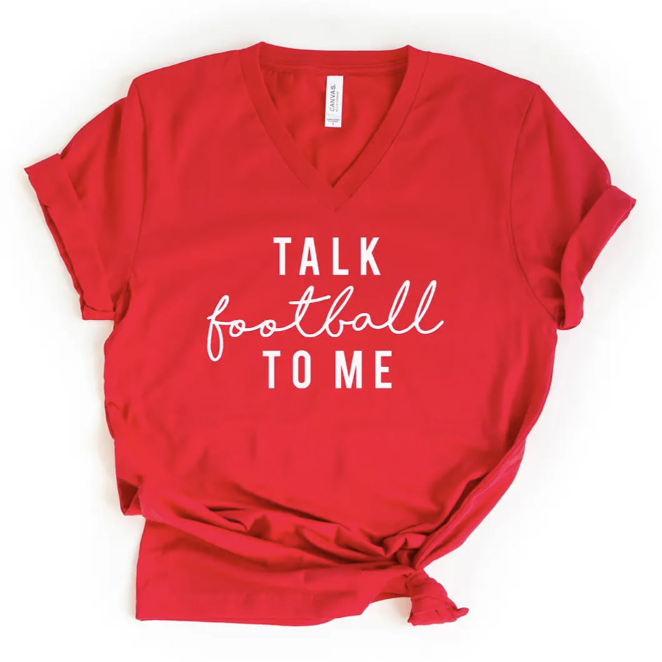 Talk Football to Me Tee