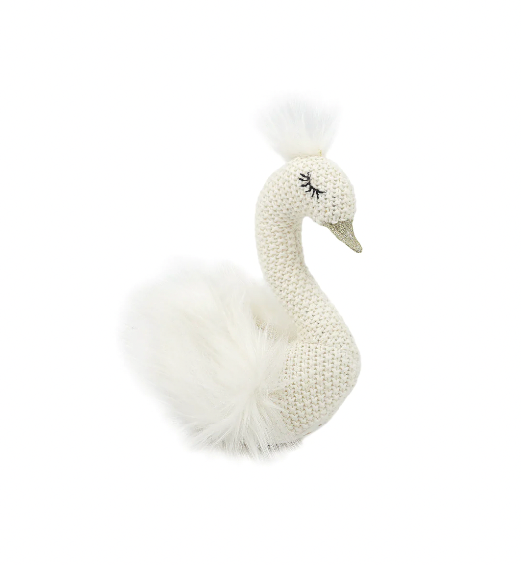 Knitted Swan