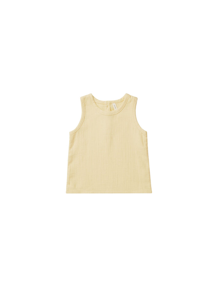 Woven Tank - Yellow