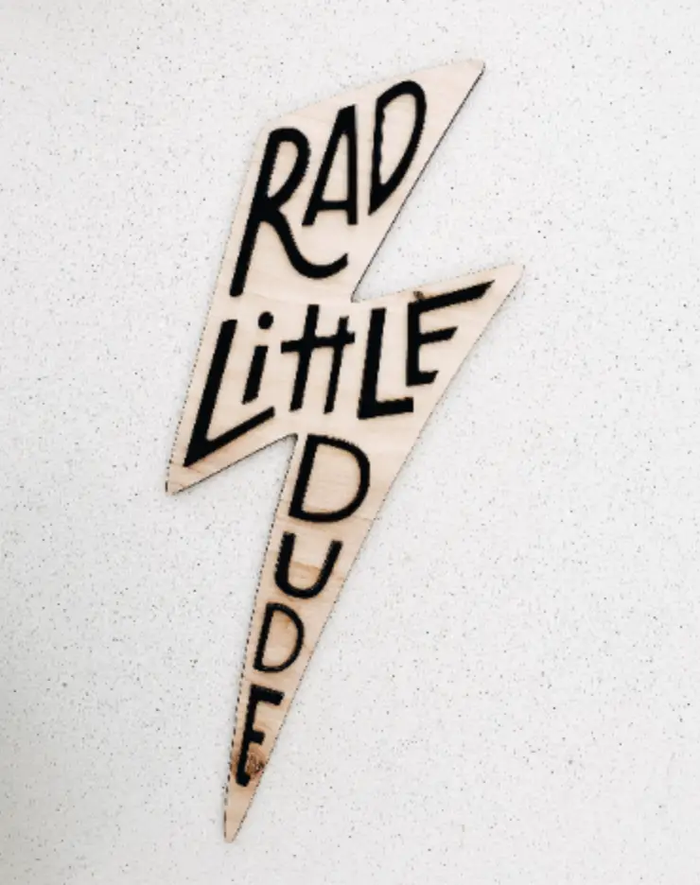 Rad Little Dude Decor