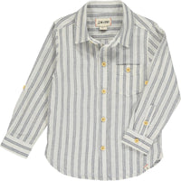 Charcoal Stripe Button-up Shirt