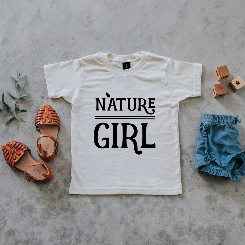 Nature Girl Organic Cream Tee