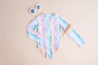 Watercolor Stripe Lyanna Swimsuit