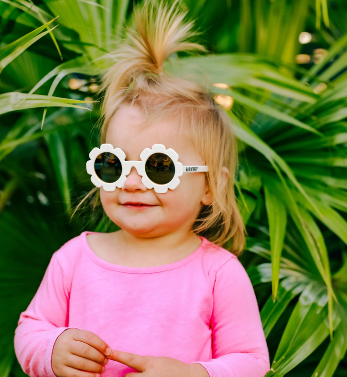 Daisy Polarized Sunglasses - White
