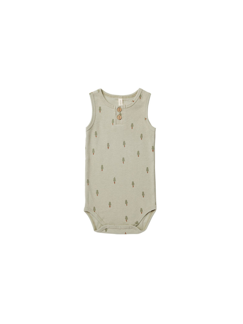 Trees Henley Bodysuit