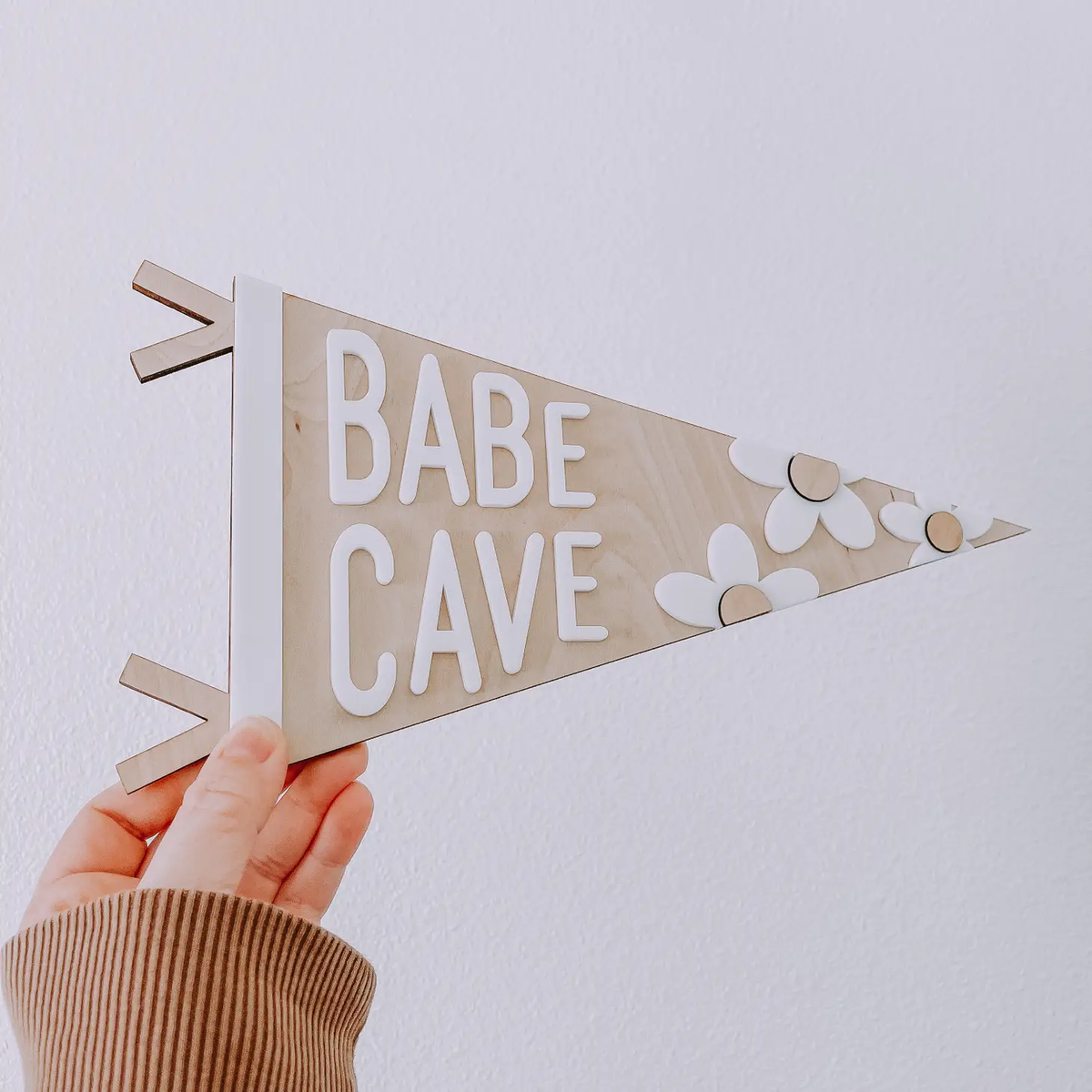 Babe Cave Pennant Banner