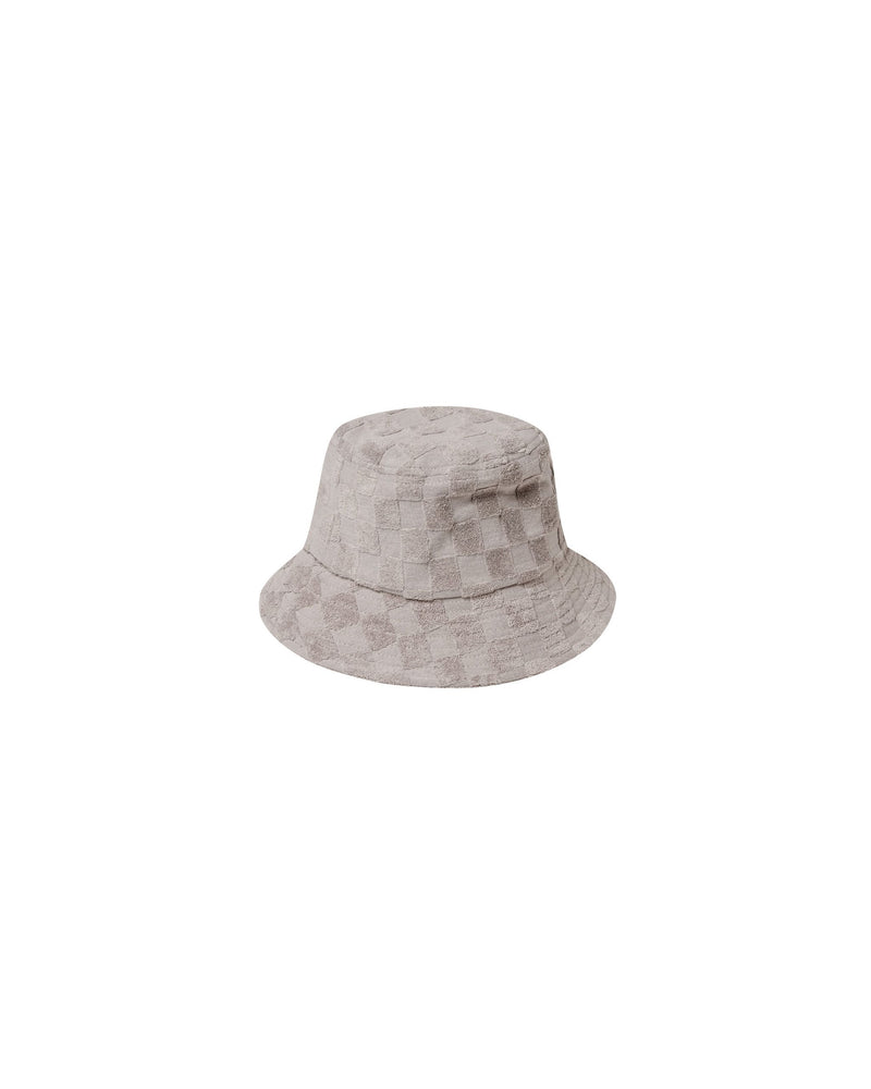 Cloud Check Terry Bucket Hat