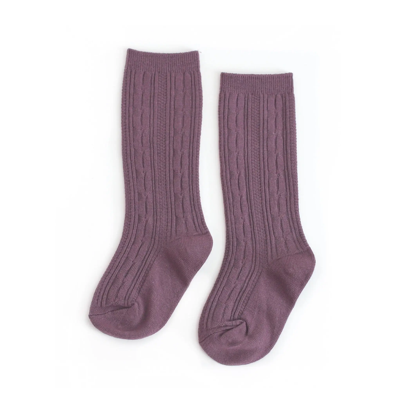 Knit Knee High Socks