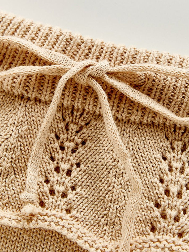 Cream Knitted Bloomers