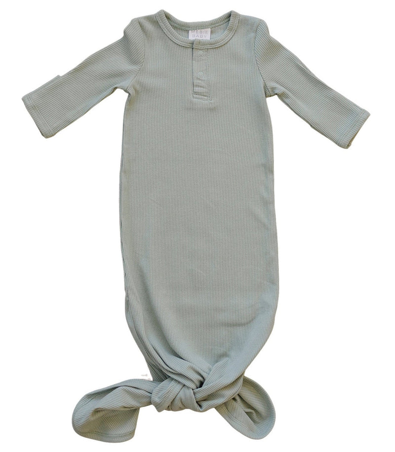 Mebie Organic Cotton Knot Gowns