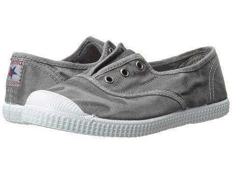Canvas Laceless Sneakers - Washed Grey