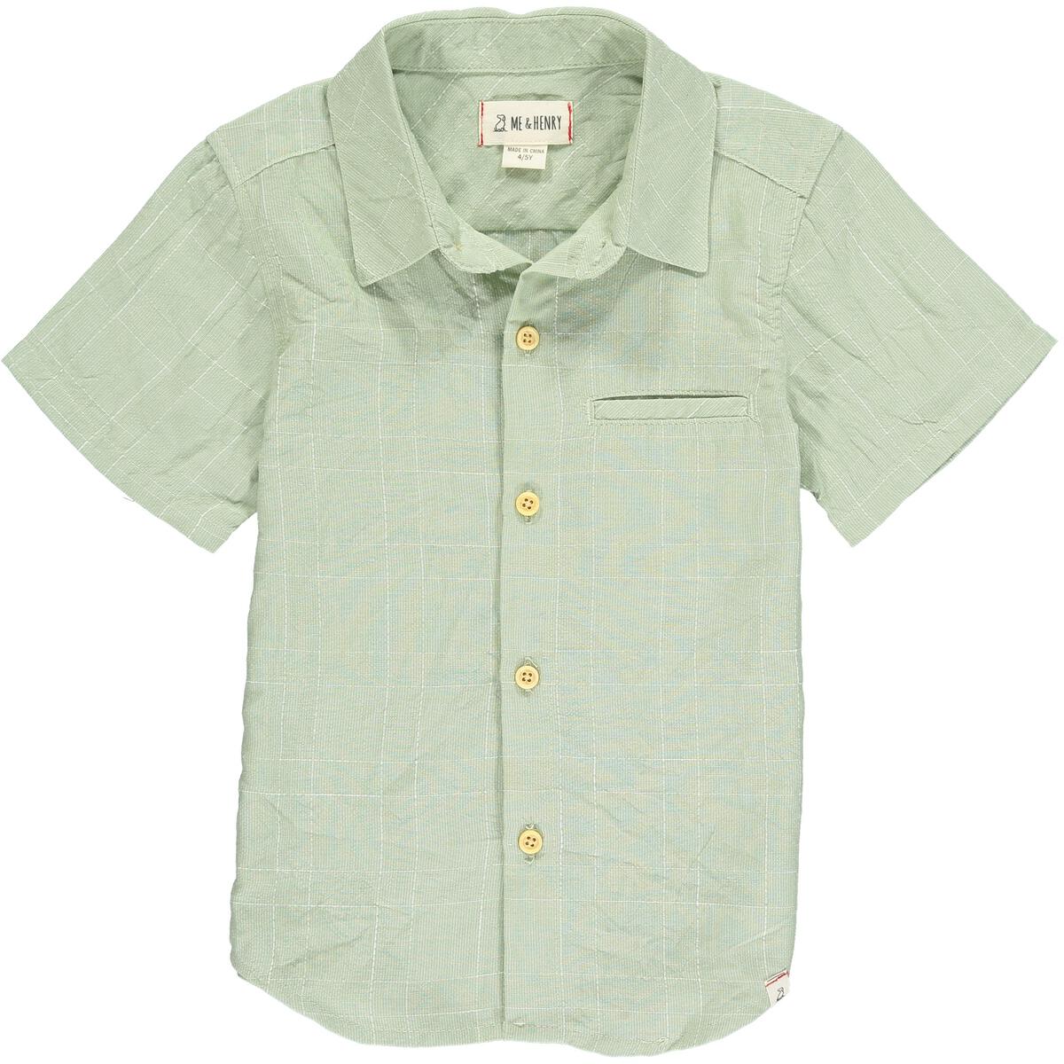 Owen Button-up Shirt - Grass